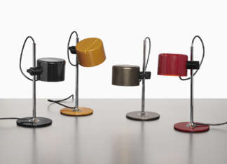 Nuova versione “mini” della lampada Coupé firmata Joe Colombo Mini Coupé Joe Colombo Oluce