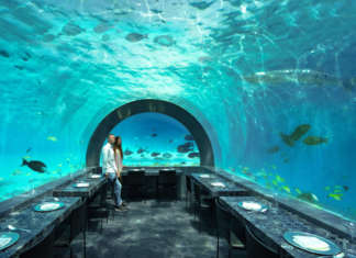 In Made in Italy nel ristorante subacqueo H2O alle Maldive