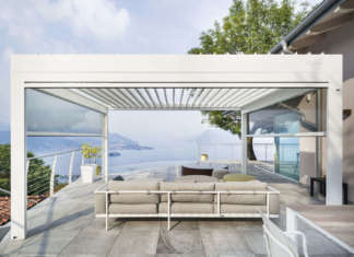 Terrazza panoramica sul Lago Maggiore, tra verde lussureggiante e Alpi