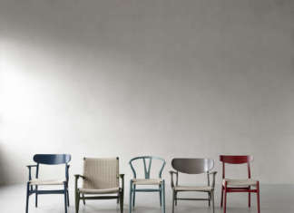 Una nuova palette di colori per le storiche sedute firmate Hans J. Wegner hans j. wegner carl hansen & son