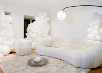 Bubble: il divano è una nuvola di bolle