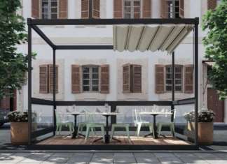 Una pergola just-in-time per l’HoReCa