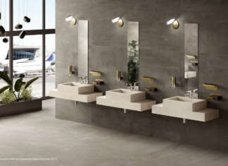 Un progetto per l’arredo in grès porcellanato