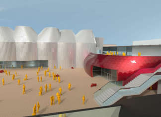 Il progetto di Greg Lynn per la sede Moto Guzzi