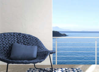 Il grès maiolicato Blu Ponti