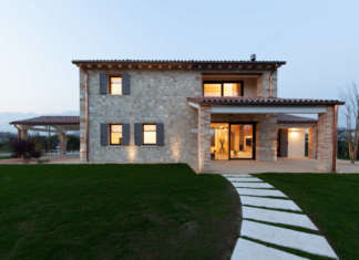 La casa rurale è un rifugio moderno