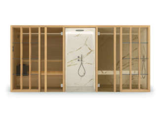 Il nuovo sistema Yoku spa: sauna, doccia e bagno turco insieme