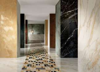 Roma Gold, il lusso del marmo ceramico