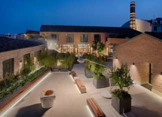 La vecchia Fornace De Majo di Murano convertita in hotel