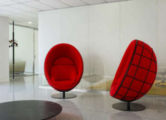 Il morbido guscio di Pax crea l’effetto cocoon