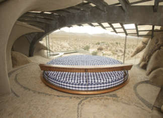 Nella Doolittle House il letto circolare più grande del mondo