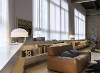 Zanuso 275, lampada soffusa per il living