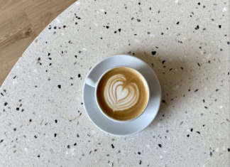 Il solid surface di HIMACS per il 1841 coffee di Glasgow