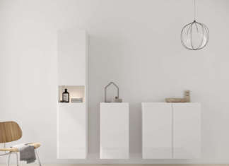 Stageline, sistema di arredo tra luci e ombre