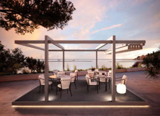 Nuove pergole “Hi-tech Low-impact”