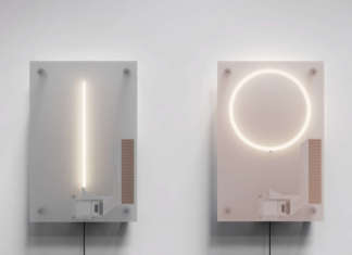 Panter & Tourron creano la lampada .6mm con il Diafos diafos abet laminati