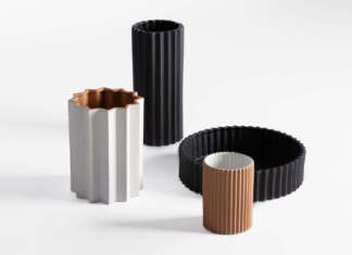 Plissé Pots, contenitori artigianali firmati estudi{H}ac