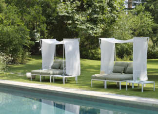 Komodo Ombra: il tessuto tecnico incontra la resina