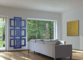 L’eleganza dei termoarredi blu