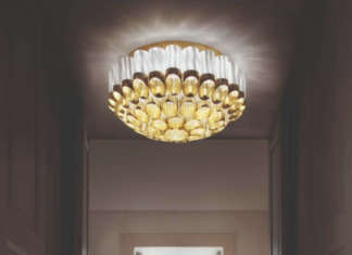 Odeon: la luce principesca imita un fiore