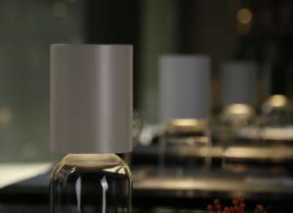 Nui mini, lampada da tavolo ricaricabile