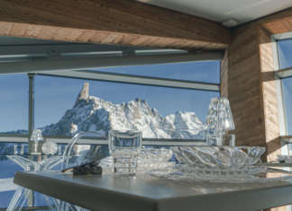 Il nuovo Kartell Bistrot Panoramic sul Monte Bianco