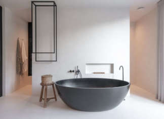 Una villa minimal in stile Japandi