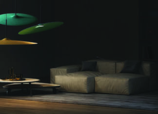 Acustica, lampada ispirata ai piatti della batteria