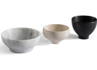 Japanese Collection: ciotole in pietra by Piero Lissoni & Salvatori