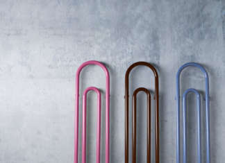 Graffe, il termoarredo a forma di clip, festeggia 15 anni