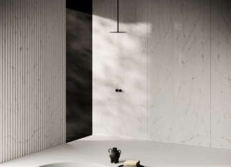 La pietra sinterizzata anche in ambiente bagno