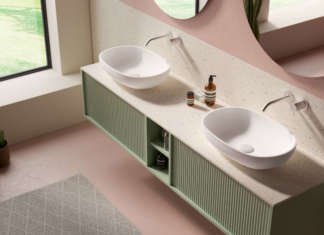 HIMACS presenta la nuova collezione di lavabi e i nuovi colori Aurora