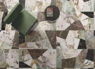 Gli incantevoli marmi della collezione 9Cento di Ceramiche Keope