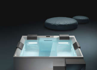 Soul e Heaven: le nuove vasche idromassaggio by Marc Sadler