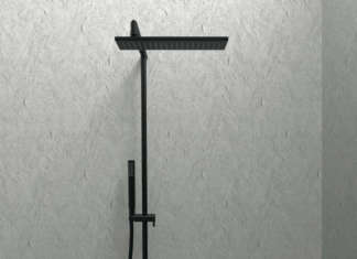 Colonna doccia XT486 by CRISTINA Rubinetterie: nuovi rapporti di asimmetria