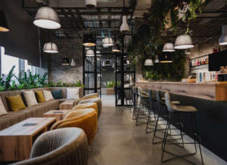 Un tocco urban per l’ambiente sportivo