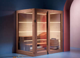 Benessere hi-tech con la sauna Aura