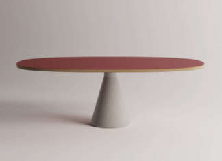 Agapecasa riedita il tavolo Club 44 di Angelo Mangiarotti