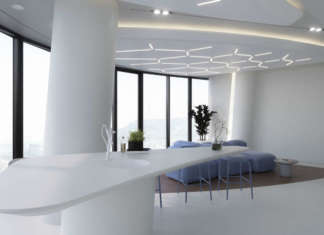 A Tbilisi un edificio futurista firmato Stipfold