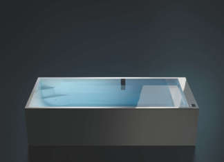 Aquarun, minipiscina per nuoto controcorrente firmata Marc Sadler