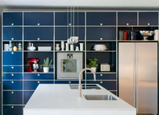 Spazio organizzato in modo efficace. Anche in cucina