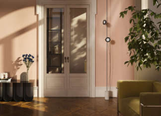 Bungee: lampada terra-cielo firmata Renato Montagner