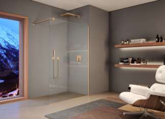 Nuova finitura champagne in bagno