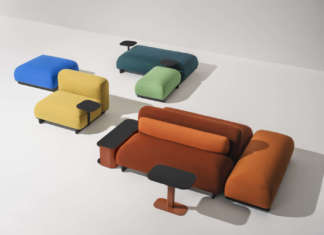 Ralik: il sistema modulare by Ichiro Iwasaki per Arper