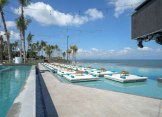 Ceramica made in Italy per il più grande beach club di Bali