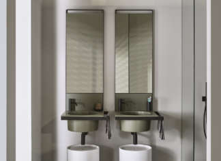 Per un bagno piccolo ma affascinante