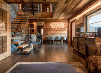 Il calore del legno di recupero riporta in vita un antico tabià