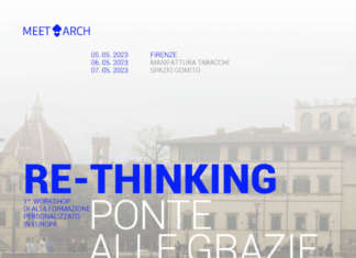 Meet Arch presenta Re-Thinking, workshop di alta formazione a Firenze