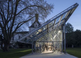 La serra di Mendel progettata da Chybik + Kristof mendel greenhouse