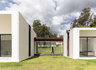 In Ecuador, la Magnolia House è un gioco di volumi connessi magnolia house